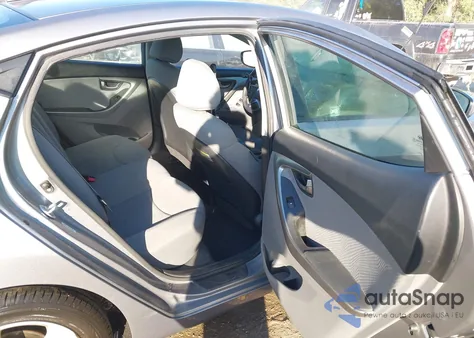 2012 Hyundai Elantra Gls (Ulsan Plant) из США, поврежденный, VIN KMHDH4AE0CU415727